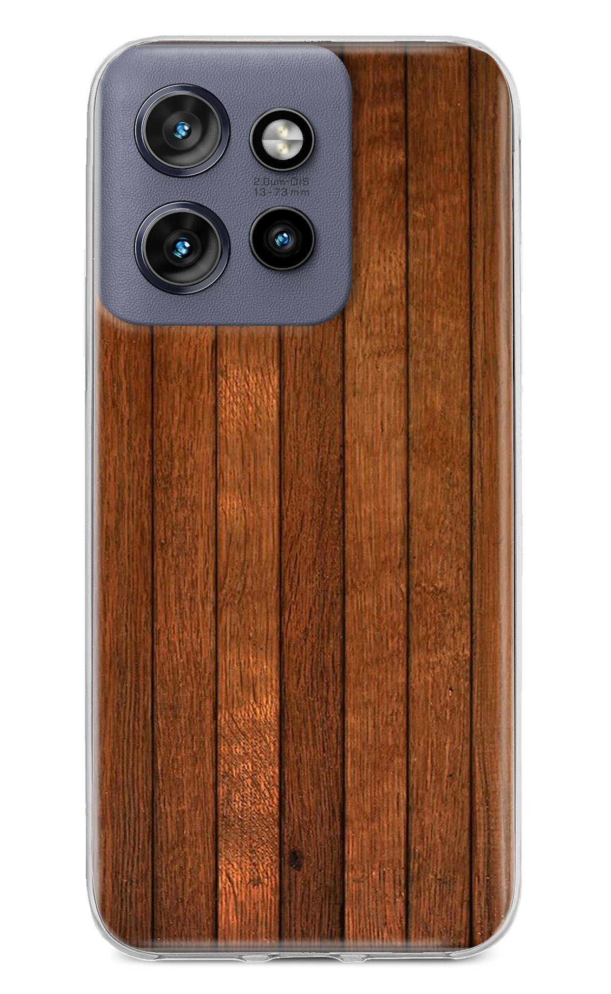 Wooden Artwork Bands Moto Edge 50 Neo Back Cover