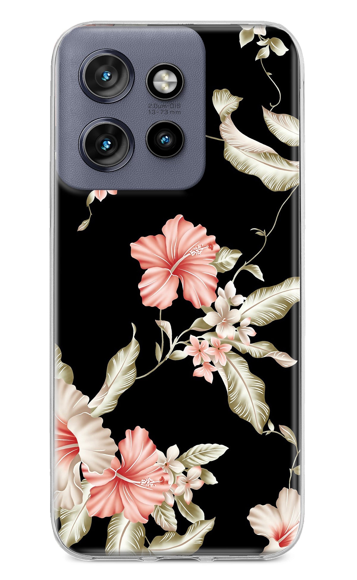 Flowers Moto Edge 50 Neo Back Cover