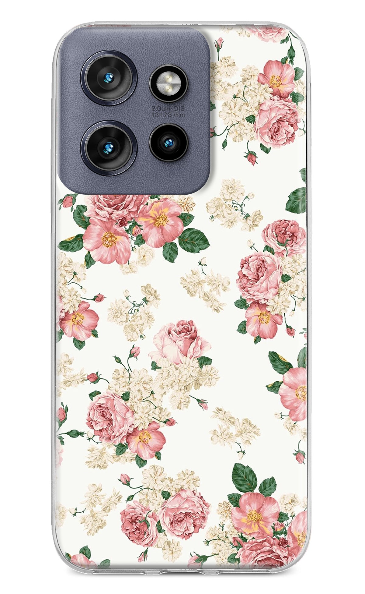 Flowers Moto Edge 50 Neo Back Cover