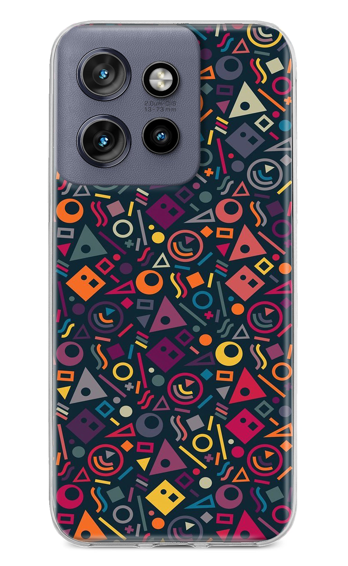 Geometric Abstract Moto Edge 50 Neo Back Cover