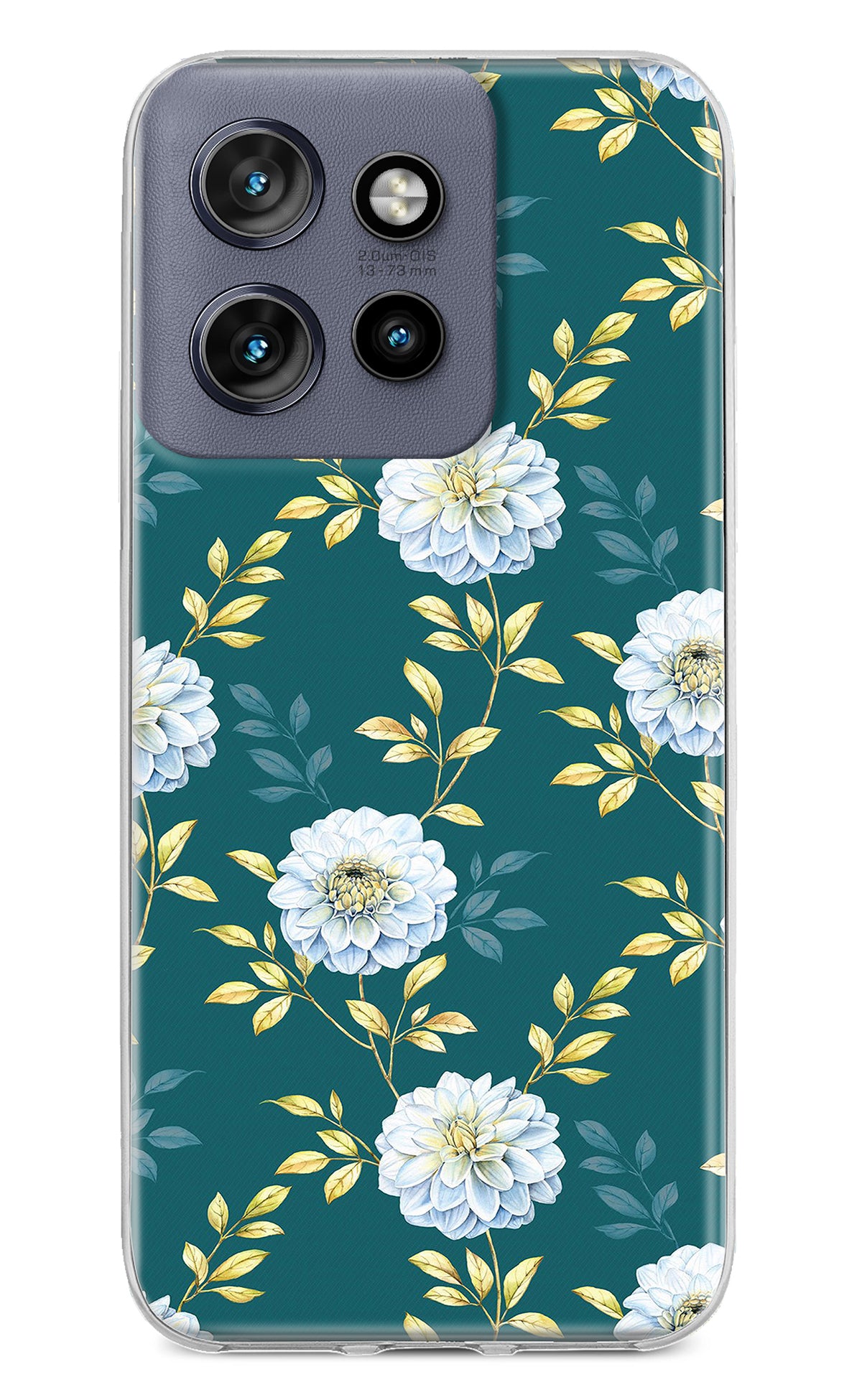 Flowers Moto Edge 50 Neo Back Cover