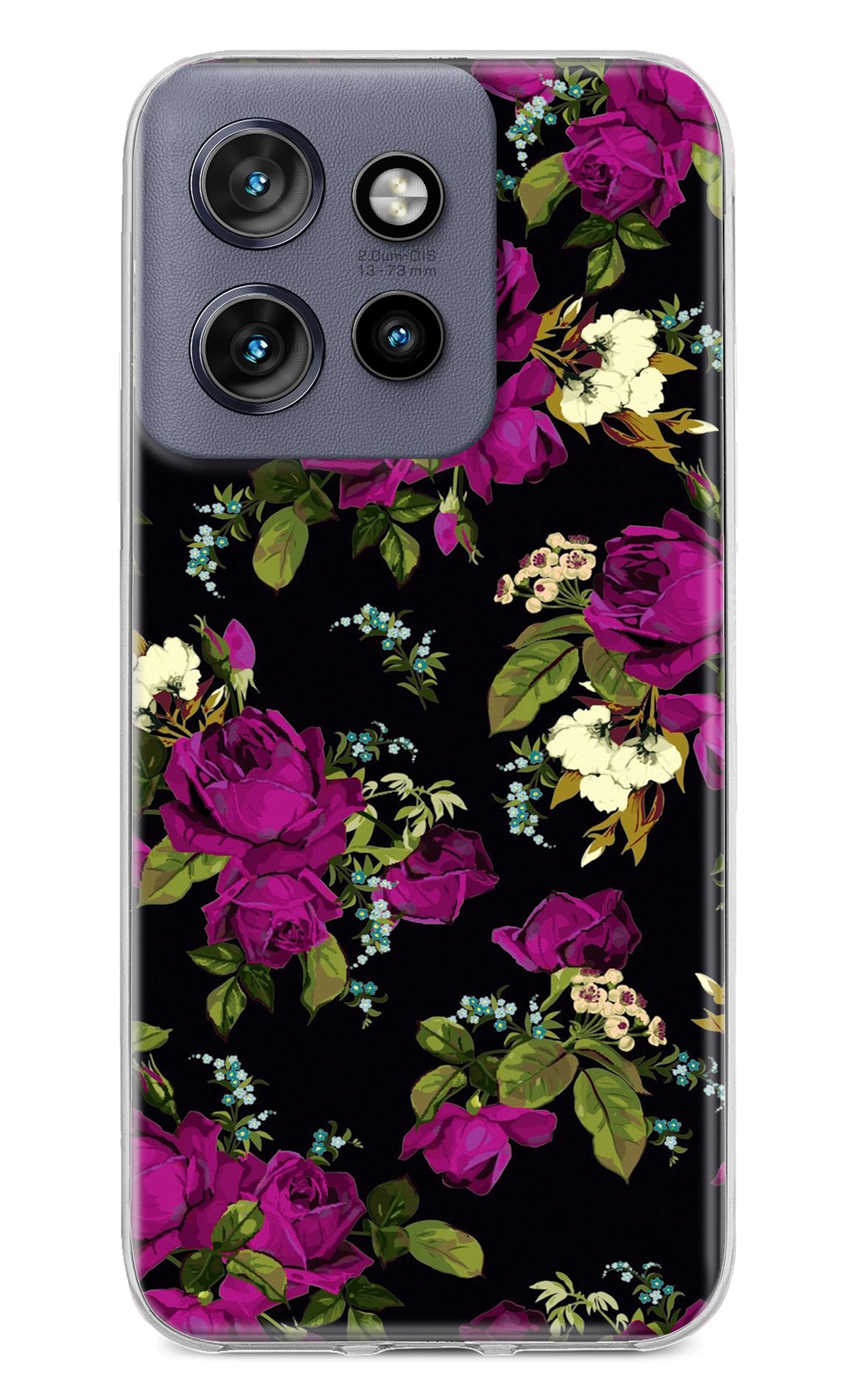 Flowers Moto Edge 50 Neo Back Cover