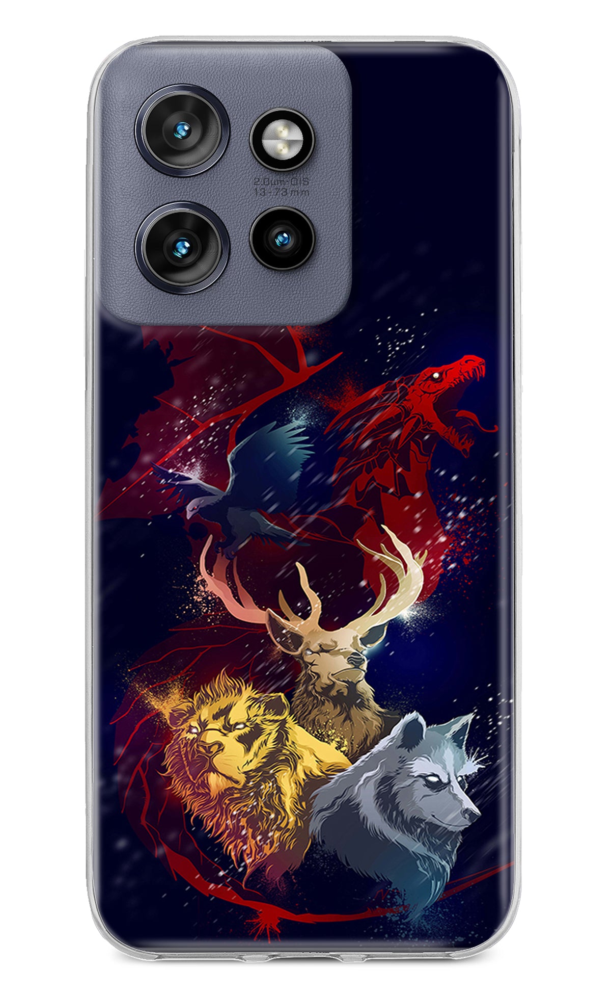 Game Of Thrones Moto Edge 50 Neo Back Cover