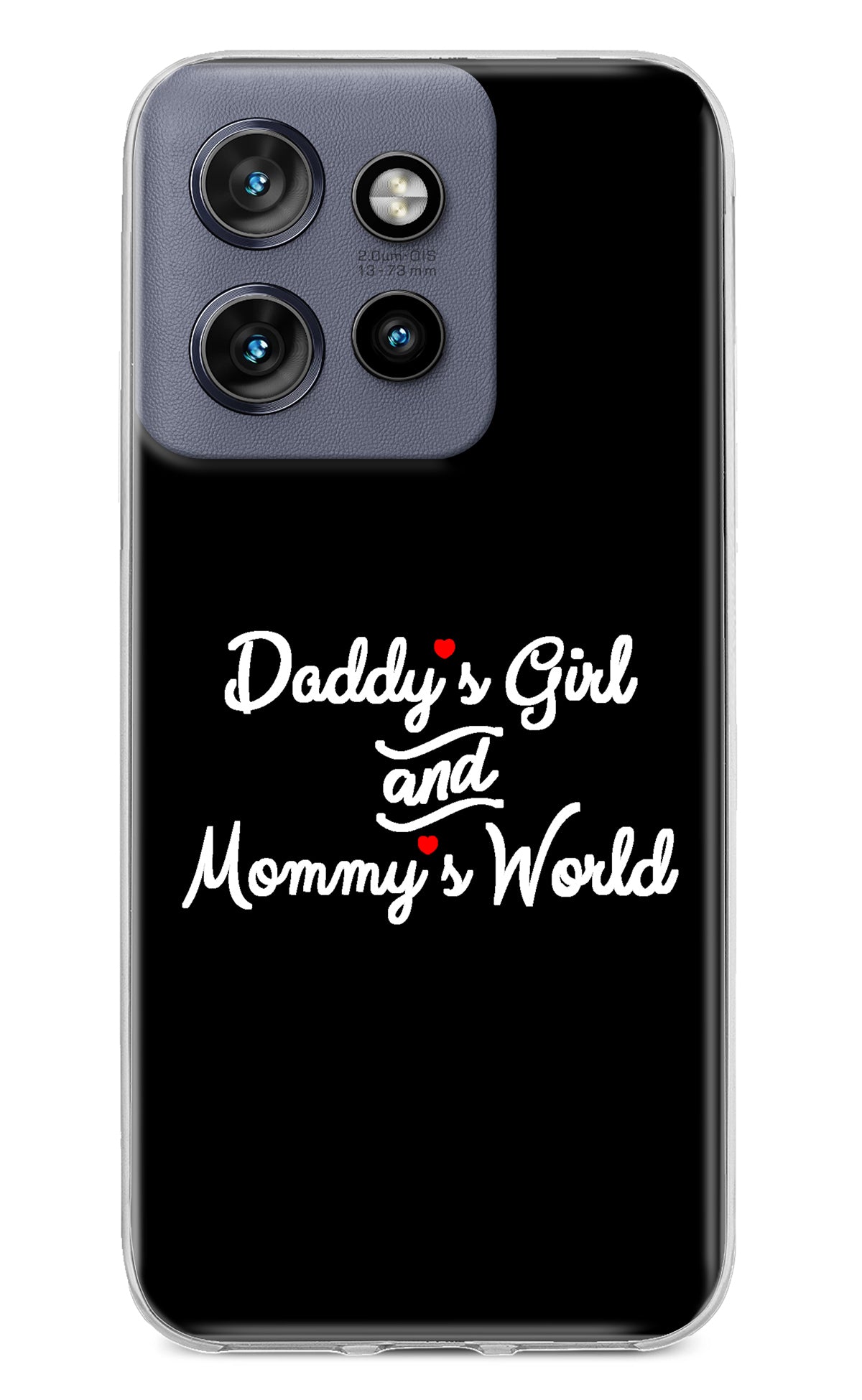 Daddy's Girl and Mommy's World Moto Edge 50 Neo Back Cover