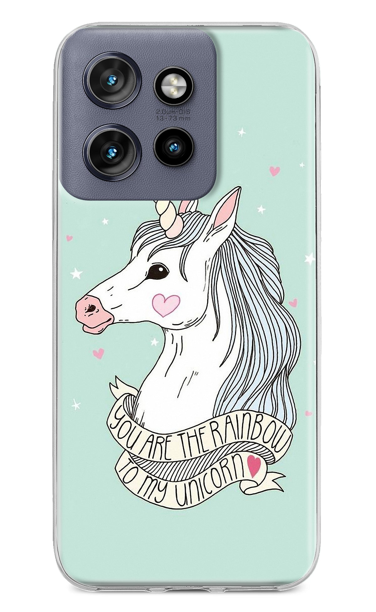 Unicorn Wallpaper Moto Edge 50 Neo Back Cover