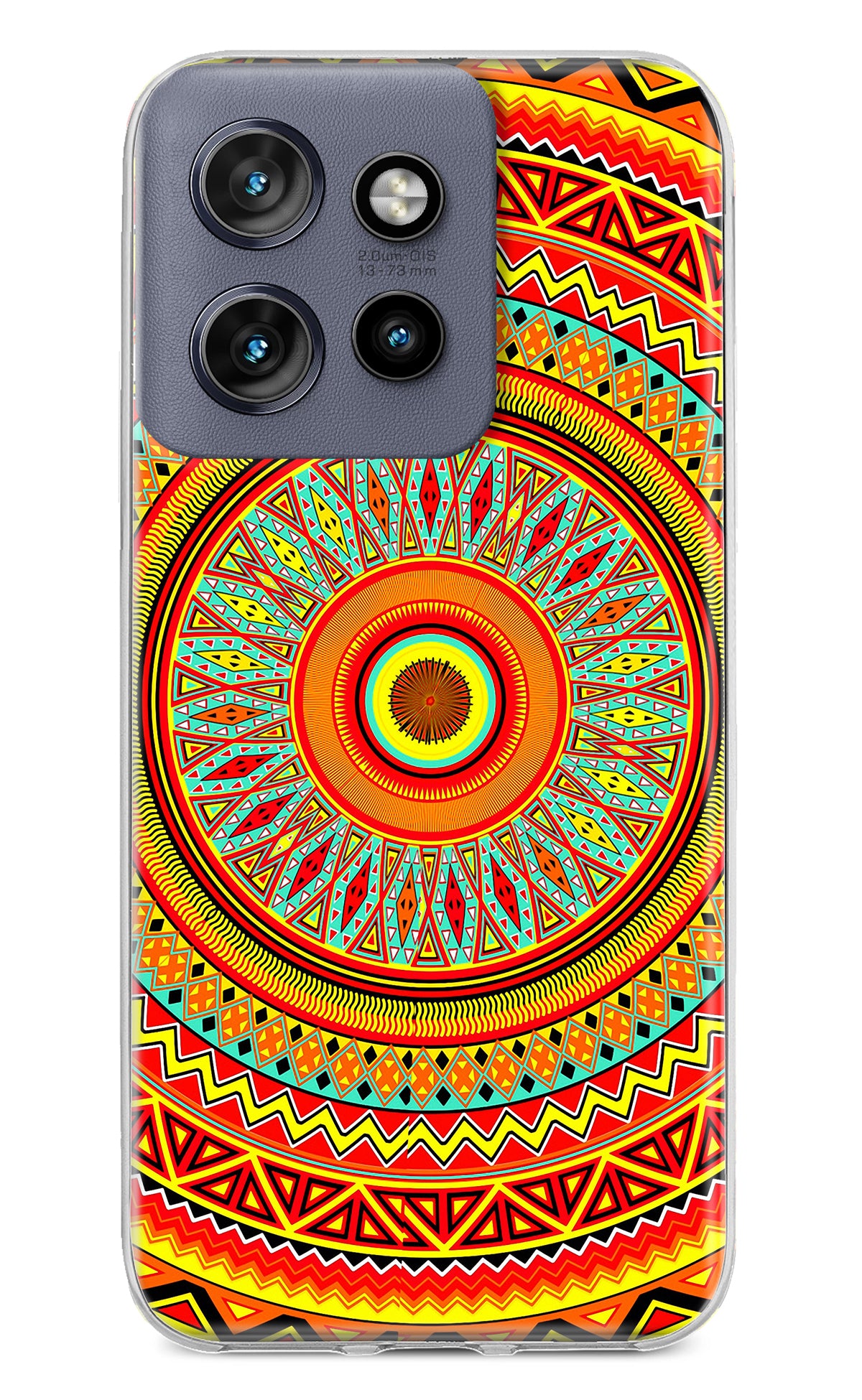 Mandala Pattern Moto Edge 50 Neo Back Cover