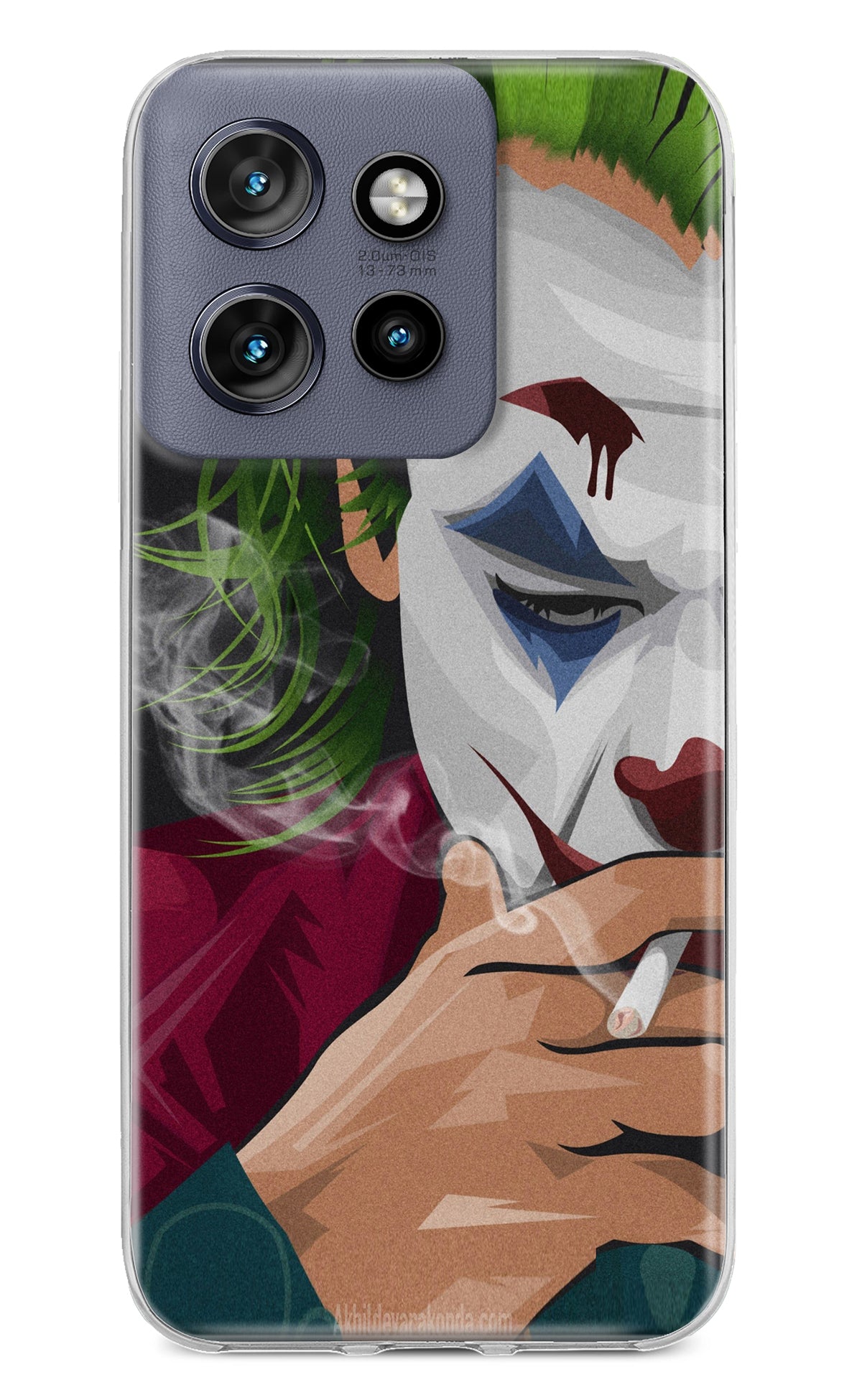 Joker Smoking Moto Edge 50 Neo Back Cover