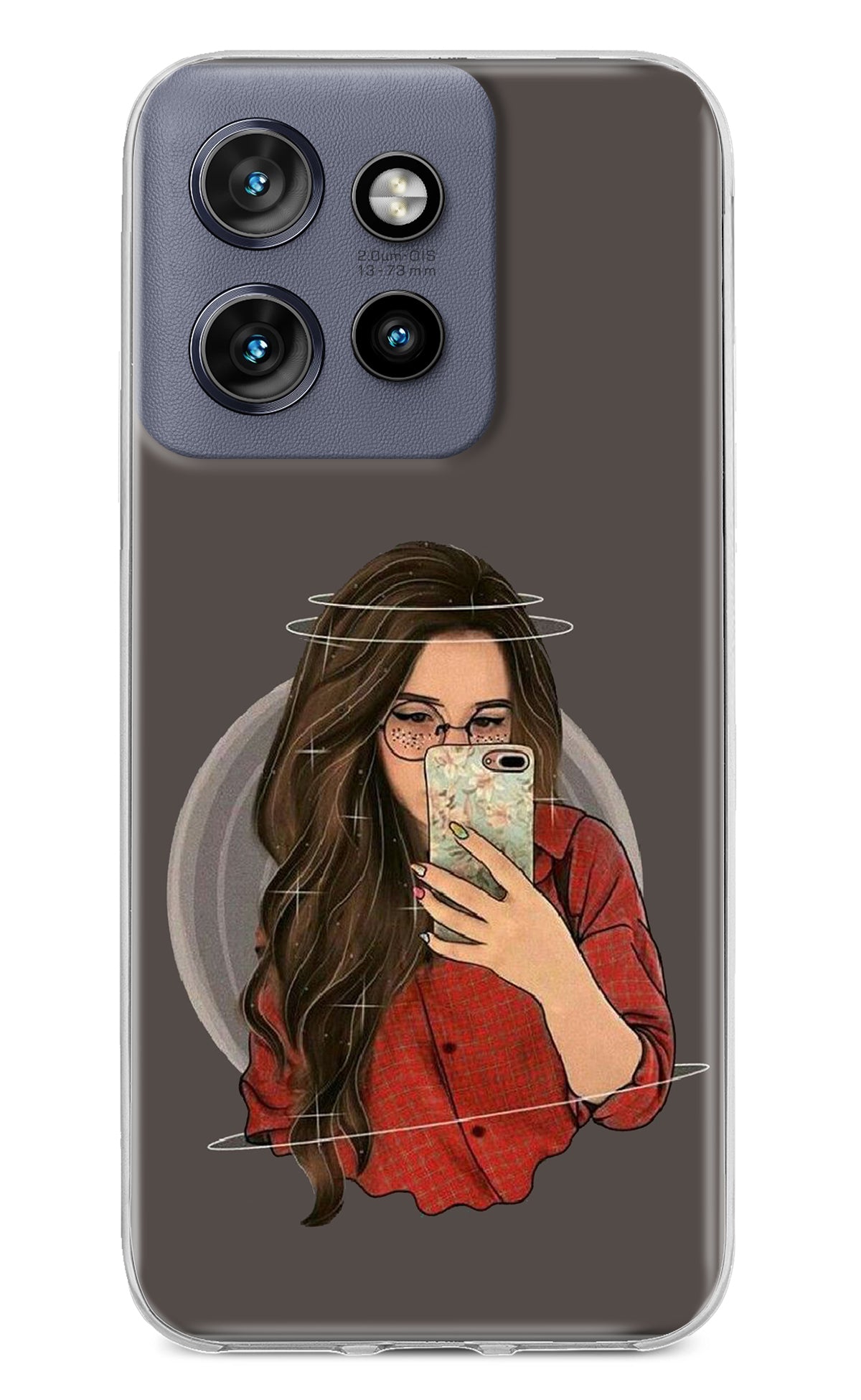 Selfie Queen Moto Edge 50 Neo Back Cover