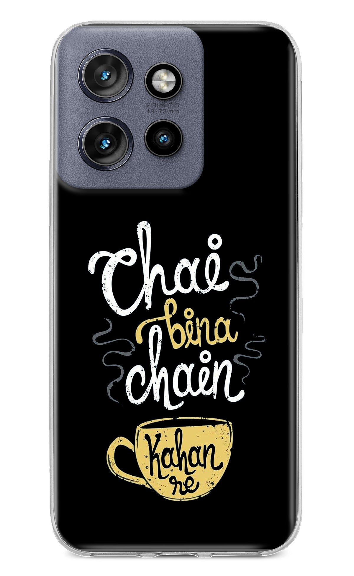 Chai Bina Chain Kaha Re Moto Edge 50 Neo Back Cover