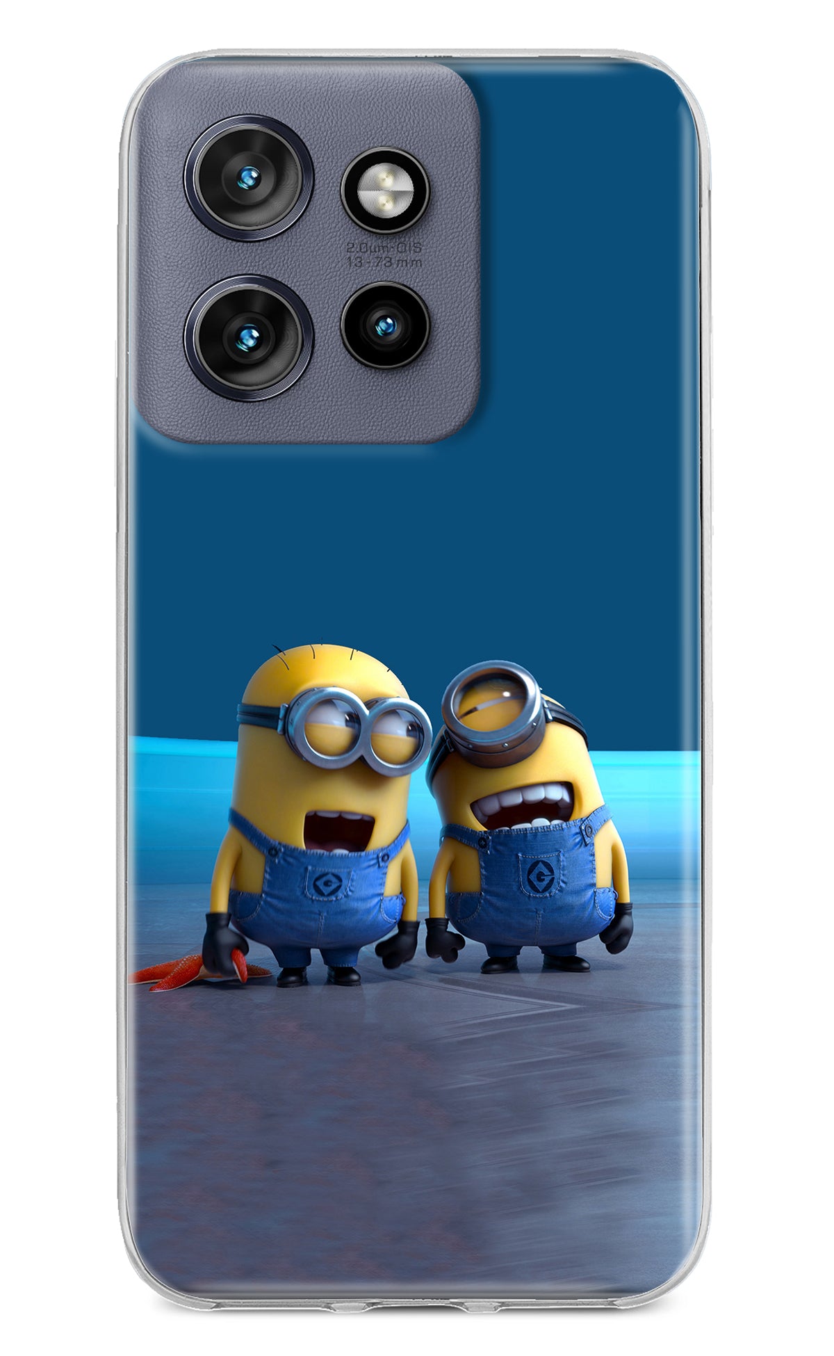 Minion Laughing Moto Edge 50 Neo Back Cover