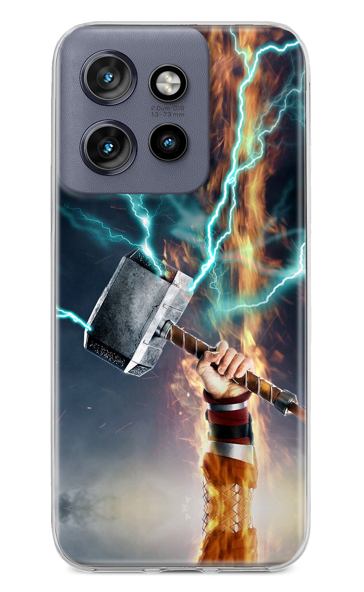 Thor Hammer Mjolnir Moto Edge 50 Neo Back Cover