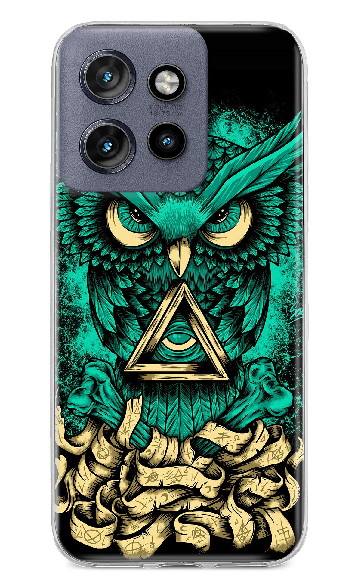 Green Owl Moto Edge 50 Neo Back Cover