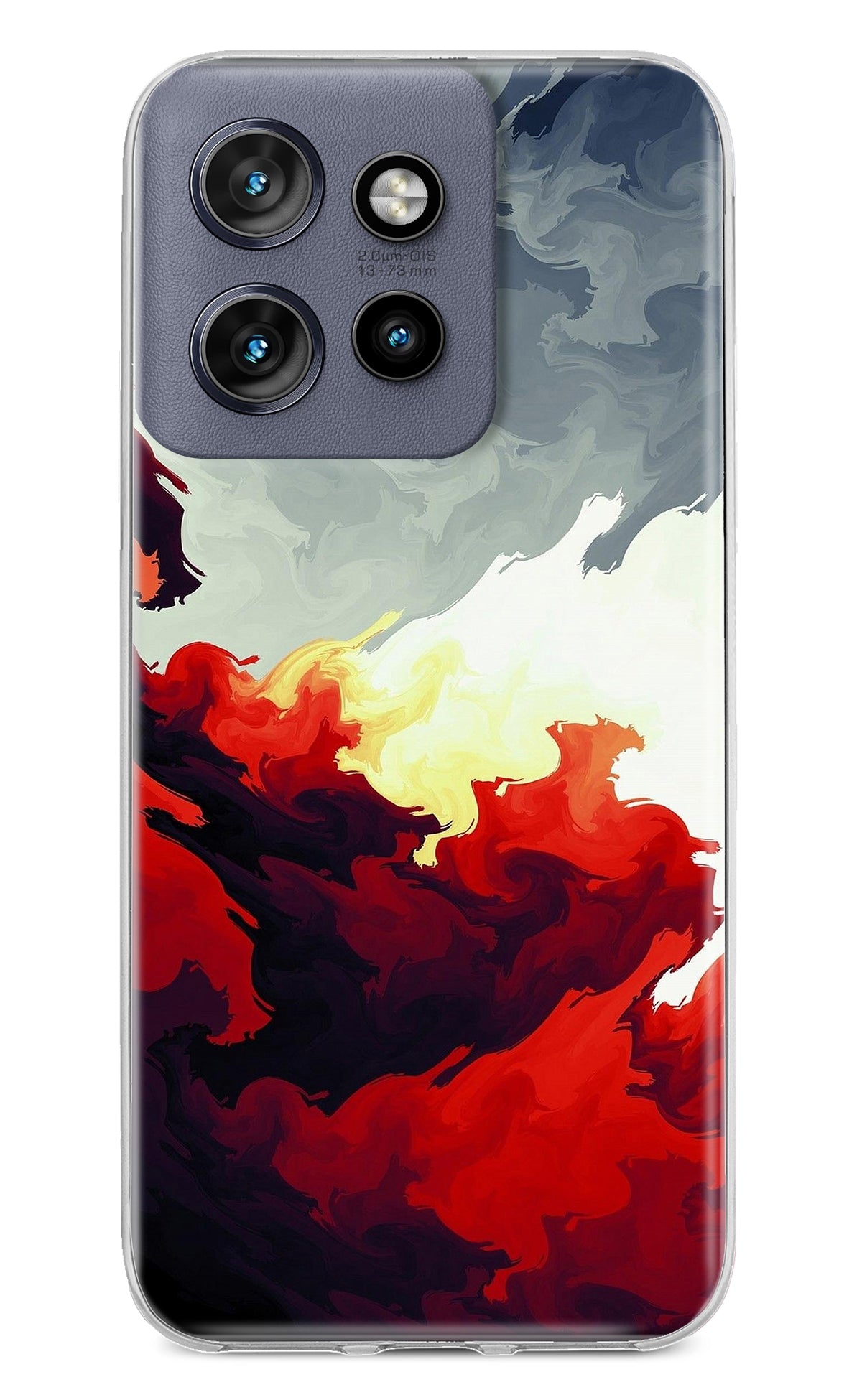 Fire Cloud Moto Edge 50 Neo Back Cover