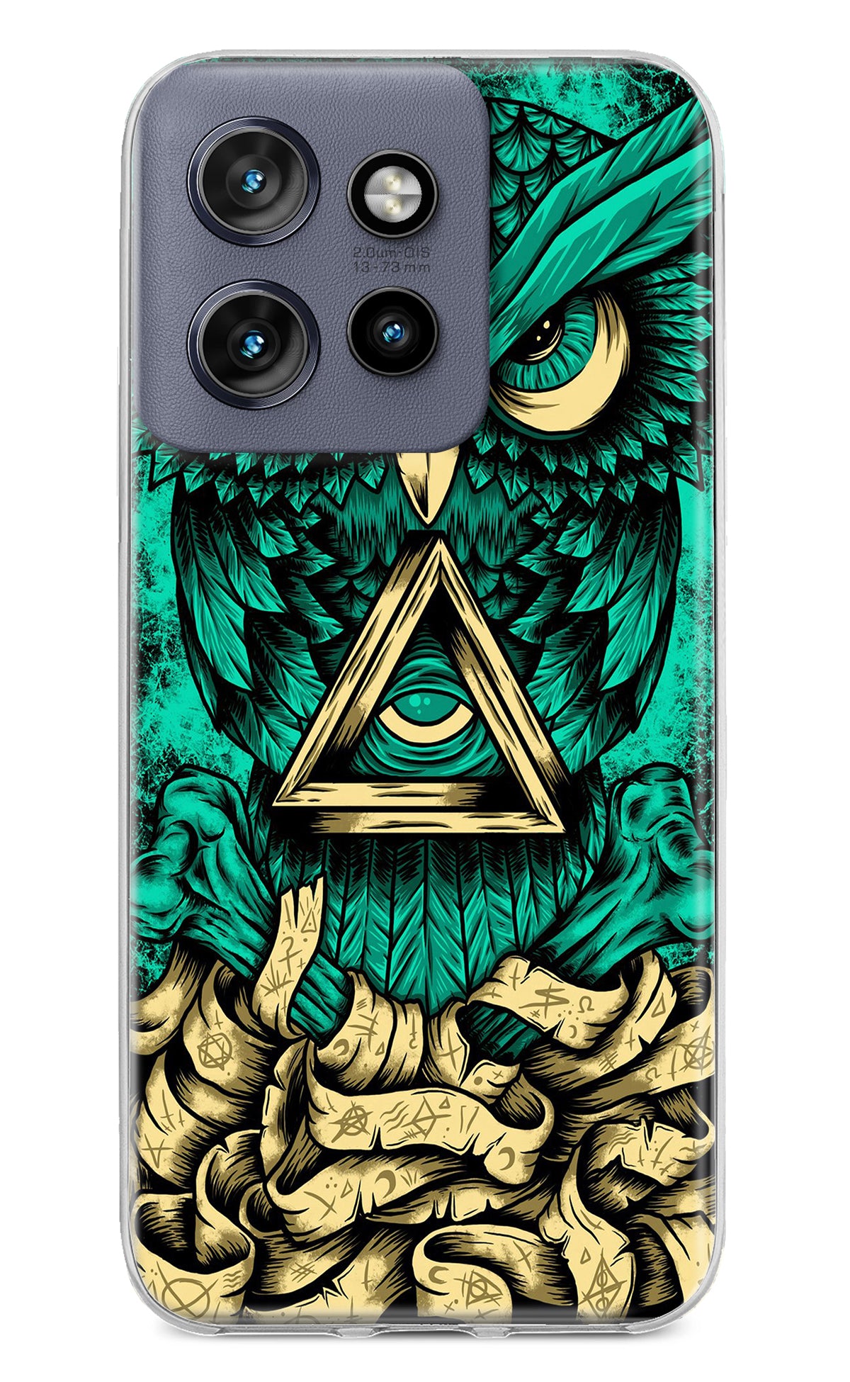 Green Owl Moto Edge 50 Neo Back Cover