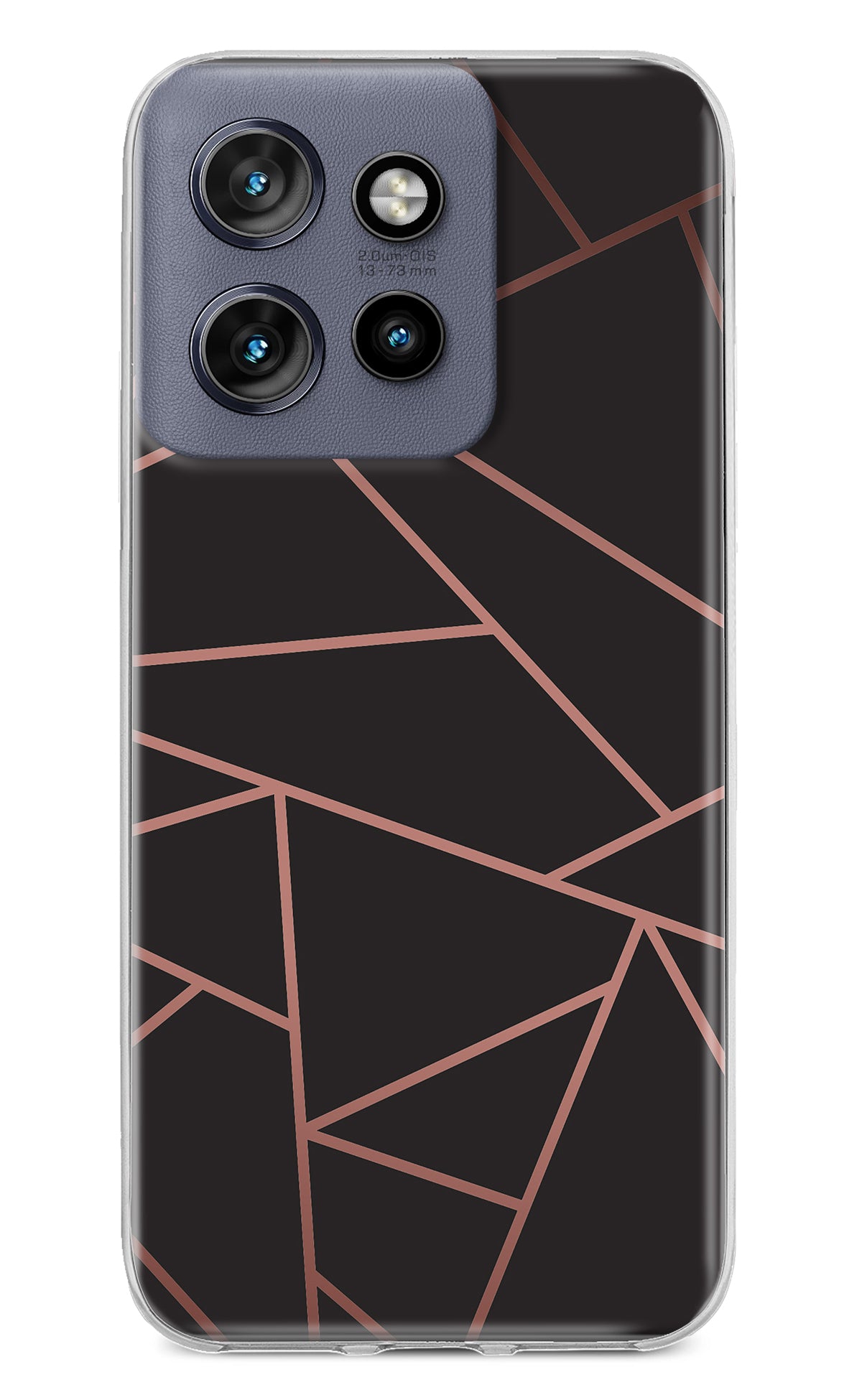 Geometric Pattern Moto Edge 50 Neo Back Cover