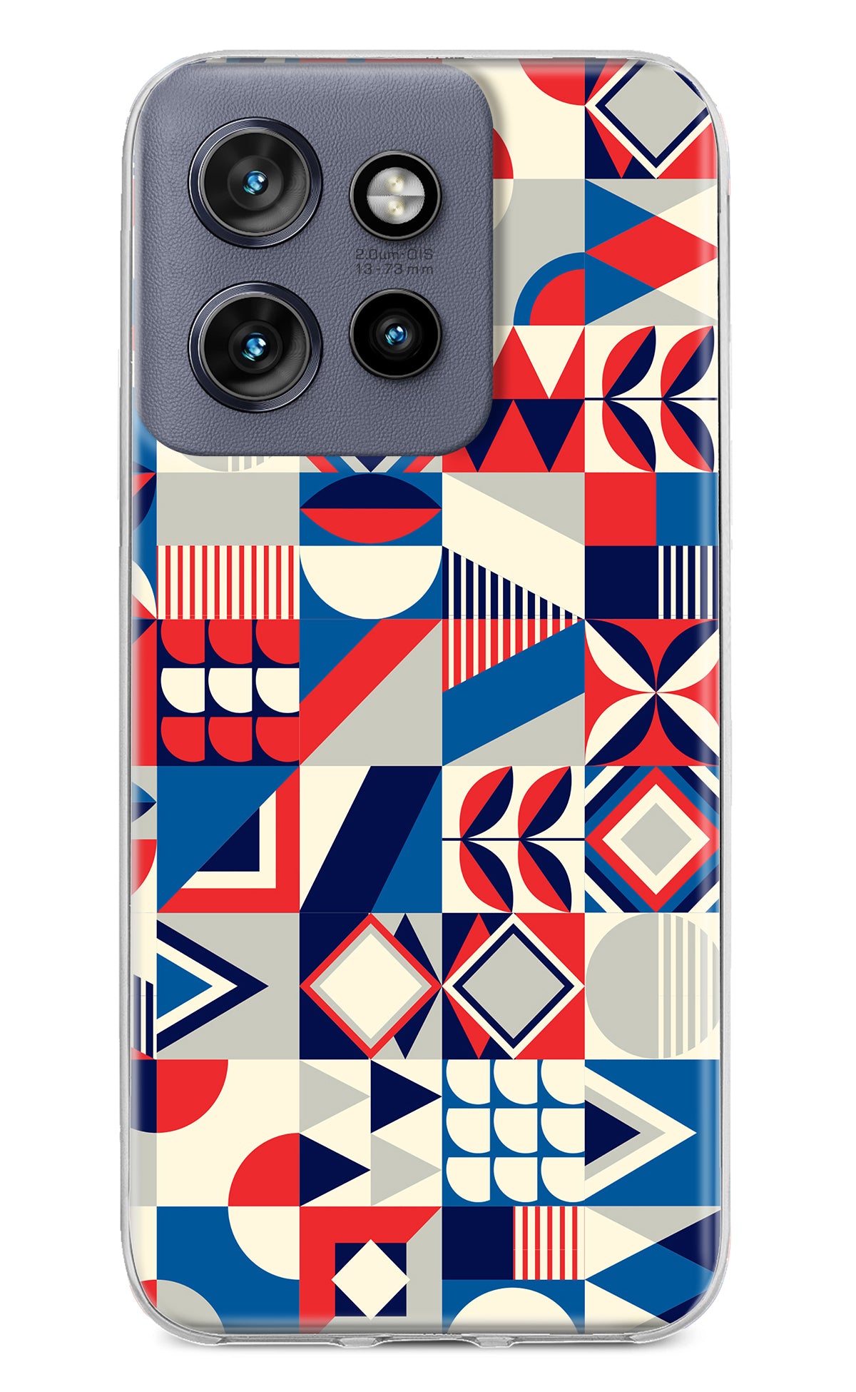 Colorful Pattern Moto Edge 50 Neo Back Cover