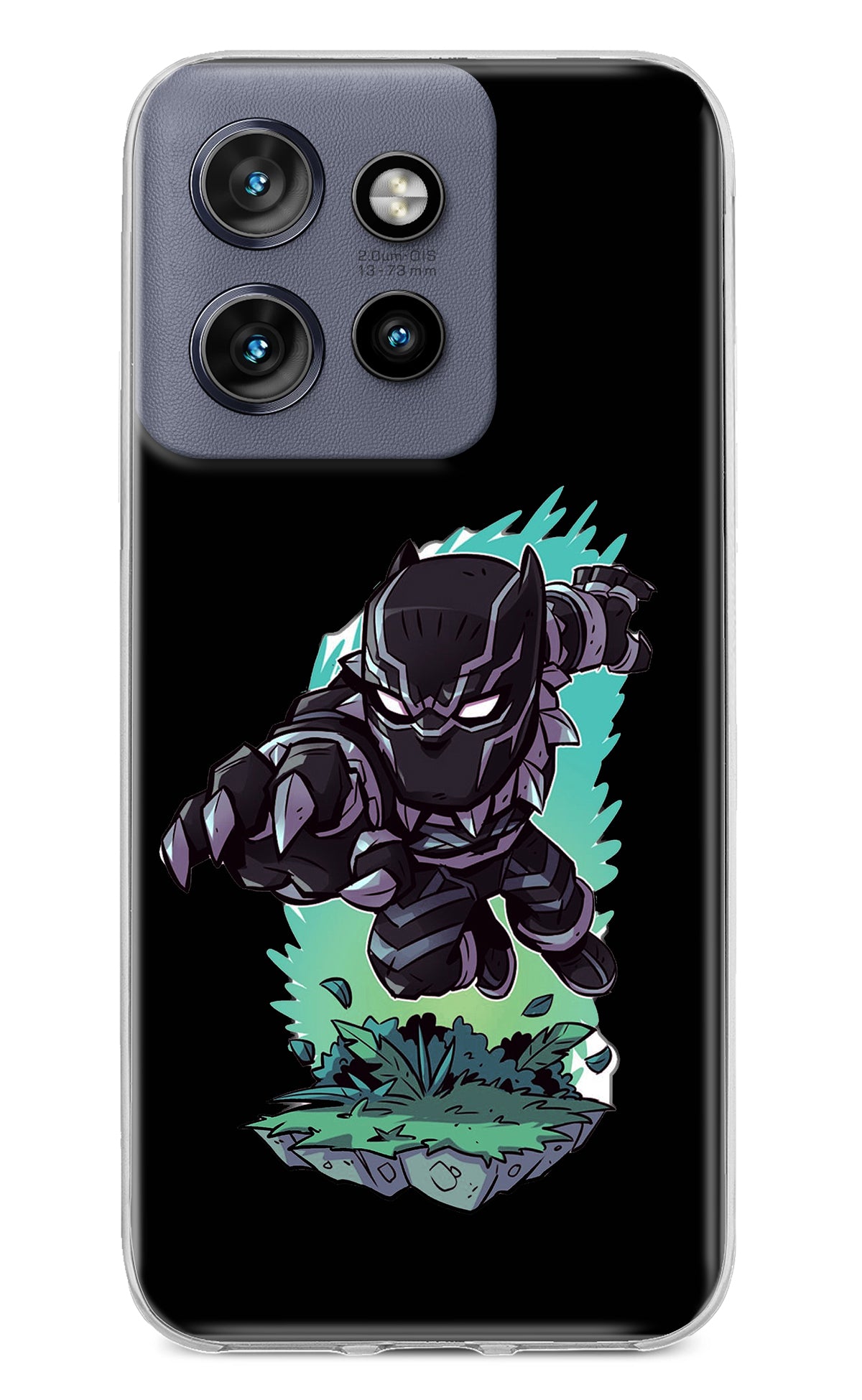 Black Panther Moto Edge 50 Neo Back Cover