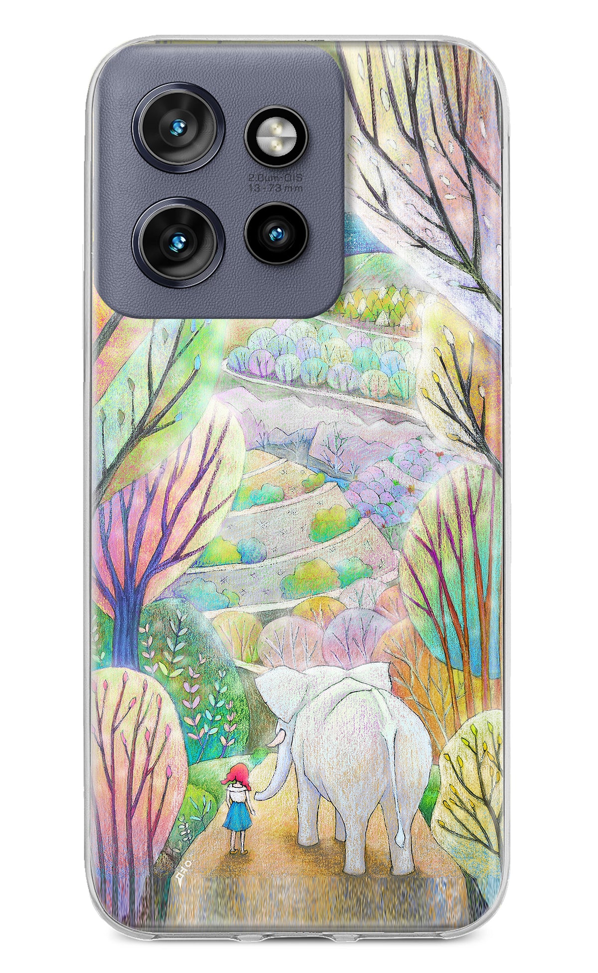 Nature Painting Moto Edge 50 Neo Back Cover