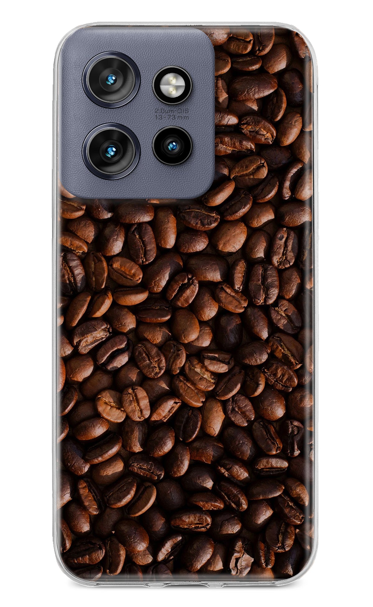 Coffee Beans Moto Edge 50 Neo Back Cover