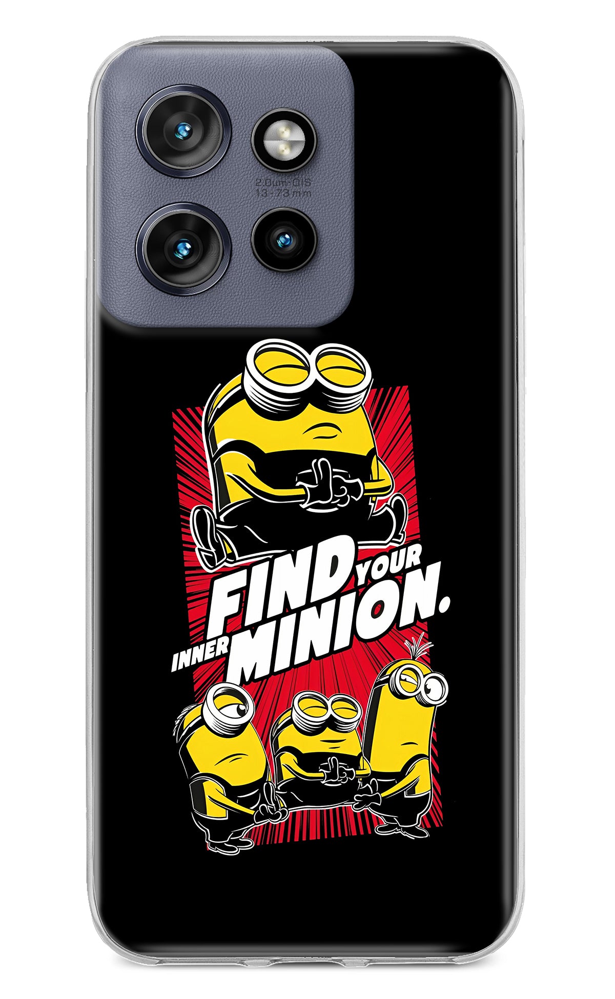 Find your inner Minion Moto Edge 50 Neo Back Cover