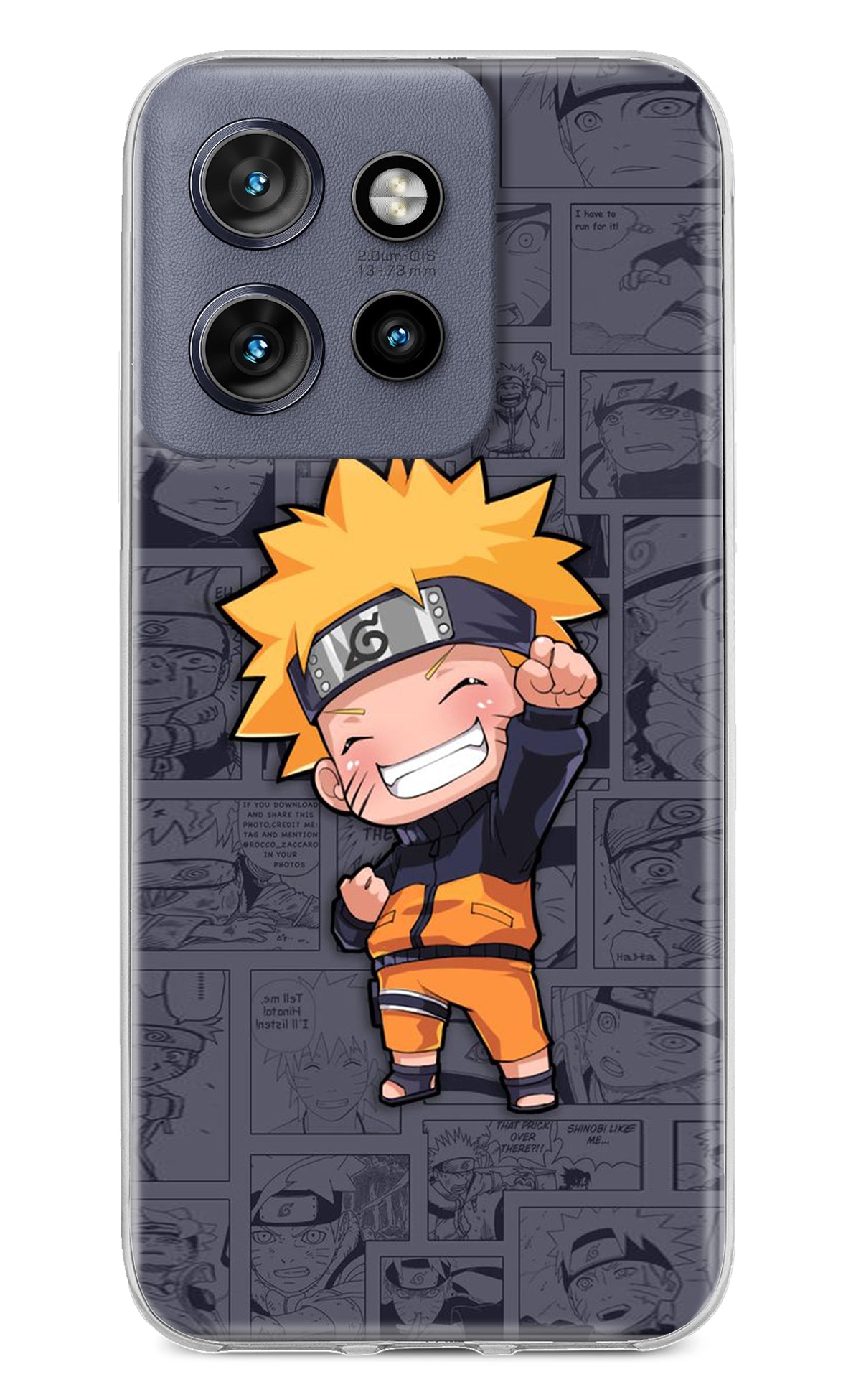 Chota Naruto Moto Edge 50 Neo Back Cover