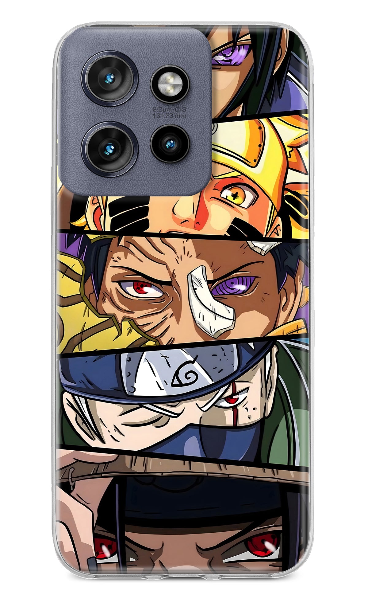 Naruto Character Moto Edge 50 Neo Back Cover