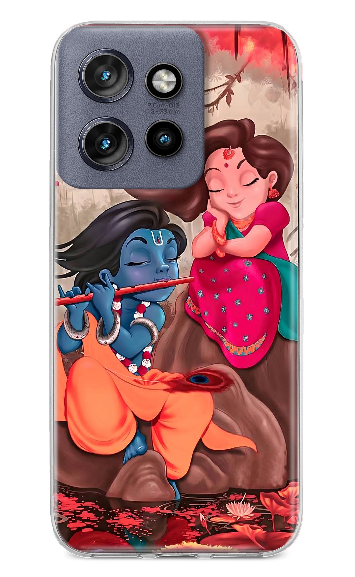 Radhe Krishna Moto Edge 50 Neo Back Cover