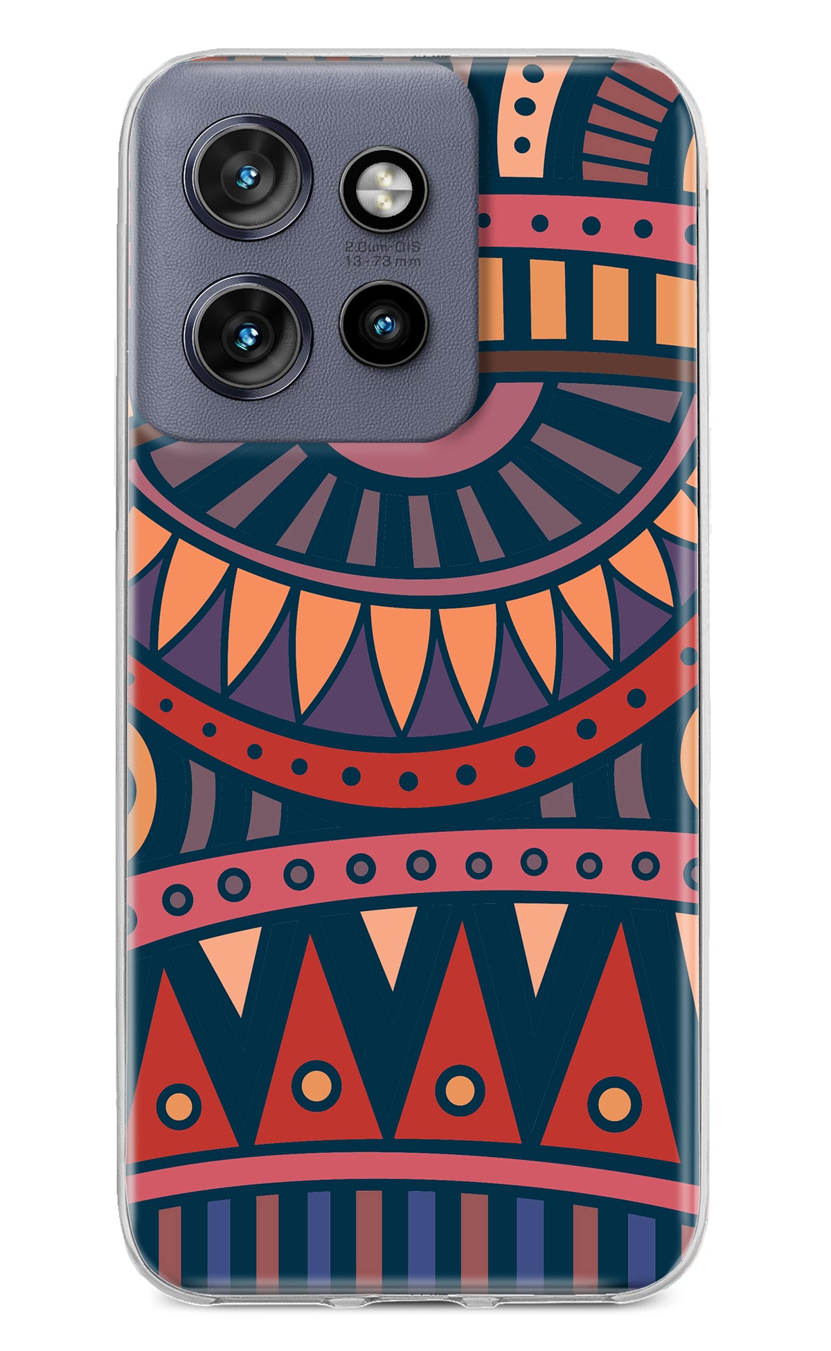 African Culture Design Moto Edge 50 Neo Back Cover