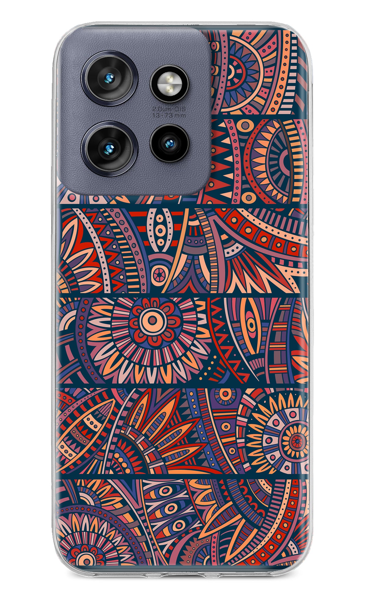 African Culture Design Moto Edge 50 Neo Back Cover