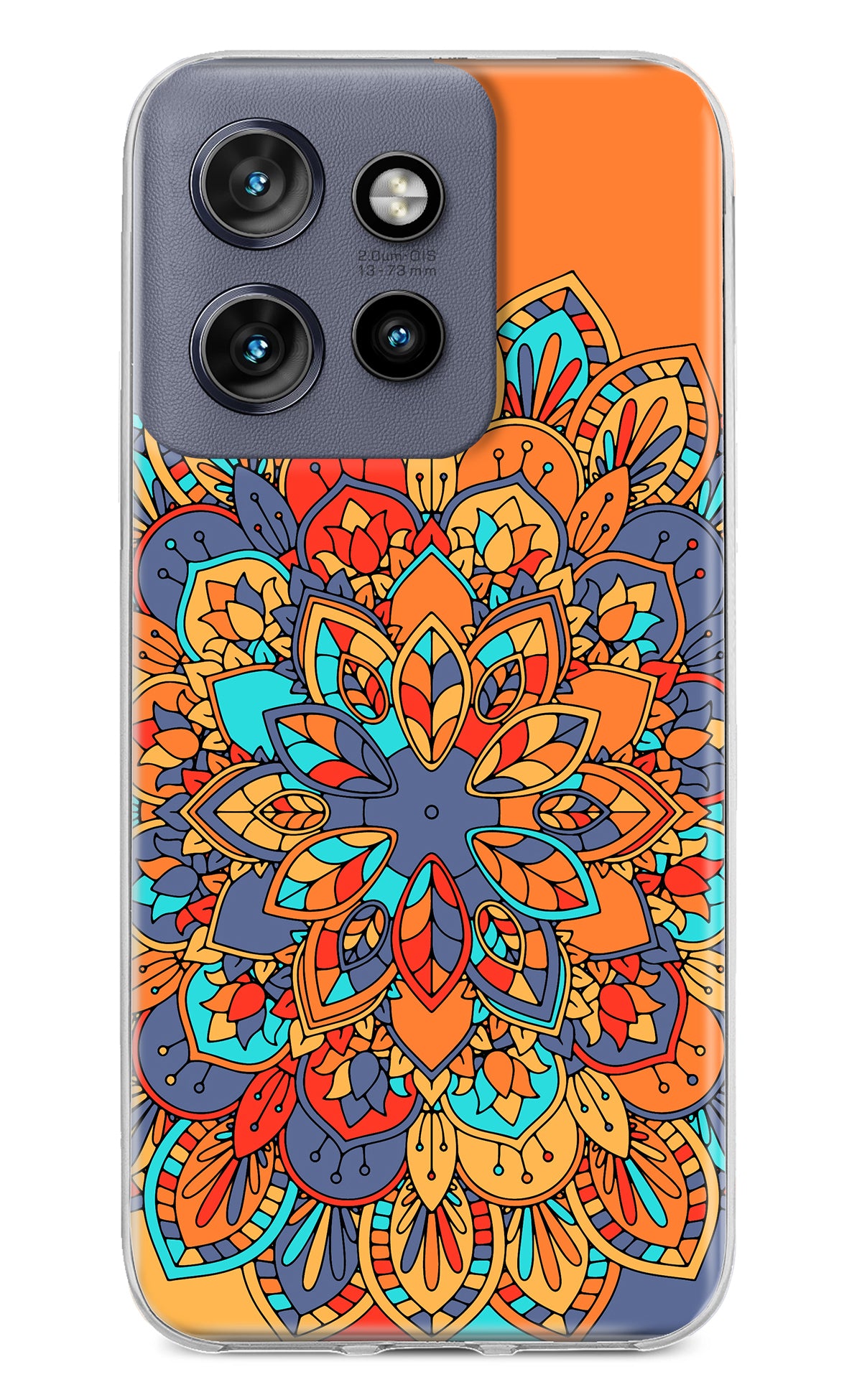 Color Mandala Moto Edge 50 Neo Back Cover