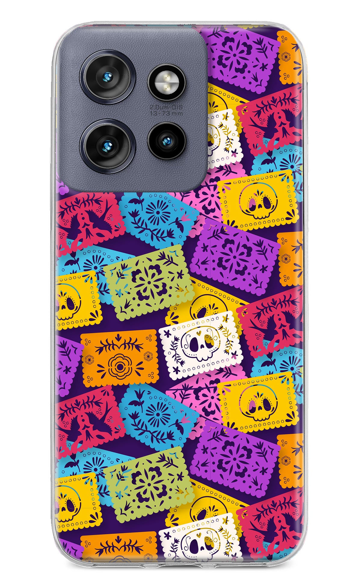 Mexican Pattern Moto Edge 50 Neo Back Cover