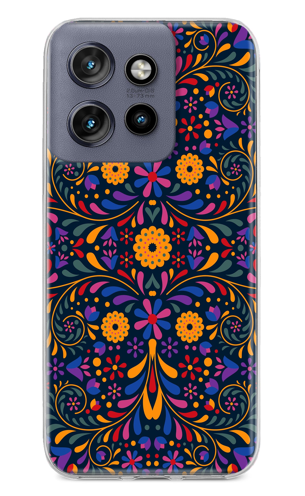 Mexican Art Moto Edge 50 Neo Back Cover