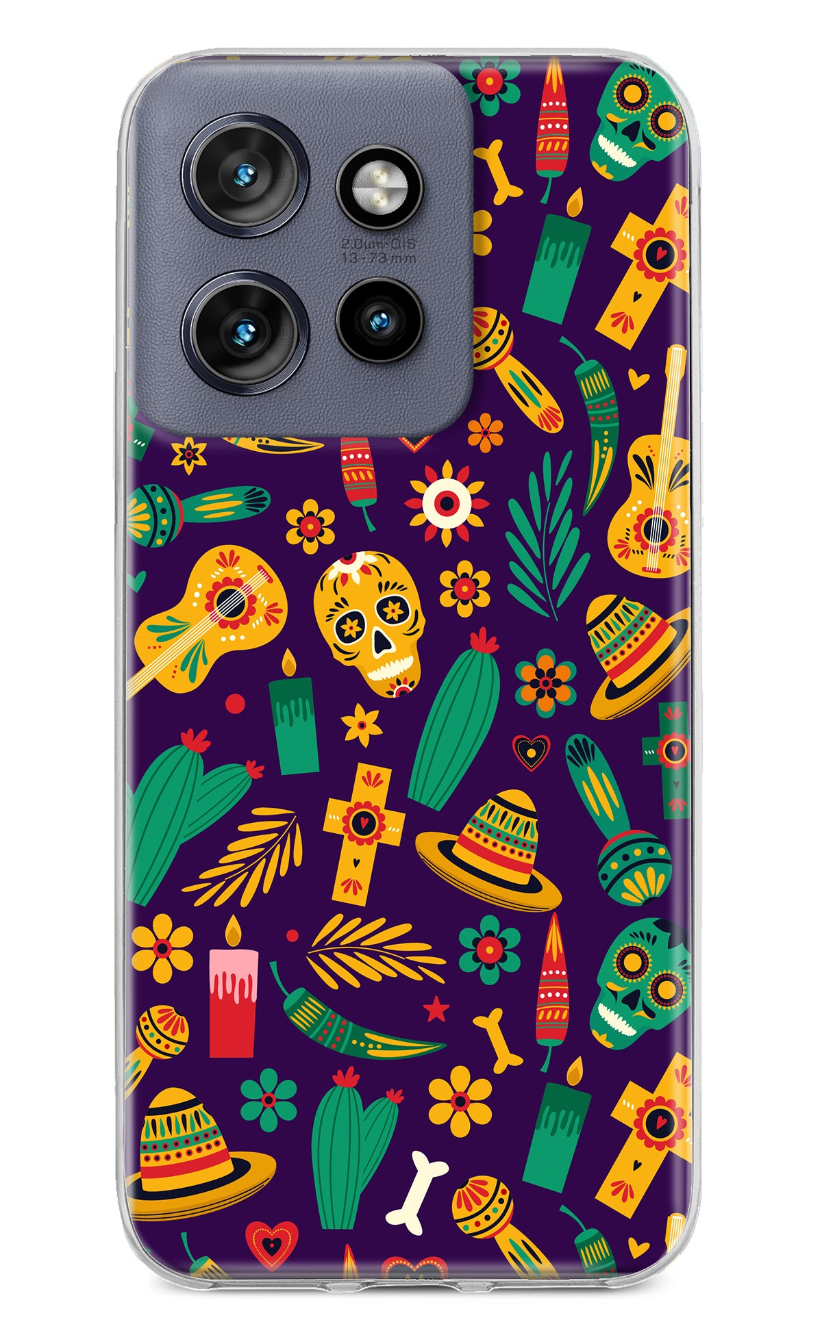 Mexican Artwork Moto Edge 50 Neo Back Cover