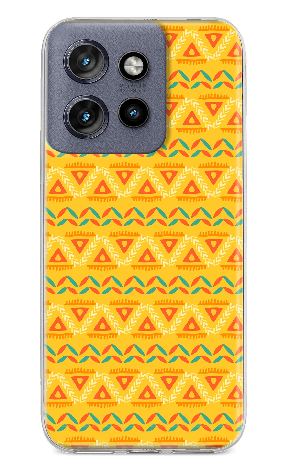 Tribal Pattern Moto Edge 50 Neo Back Cover