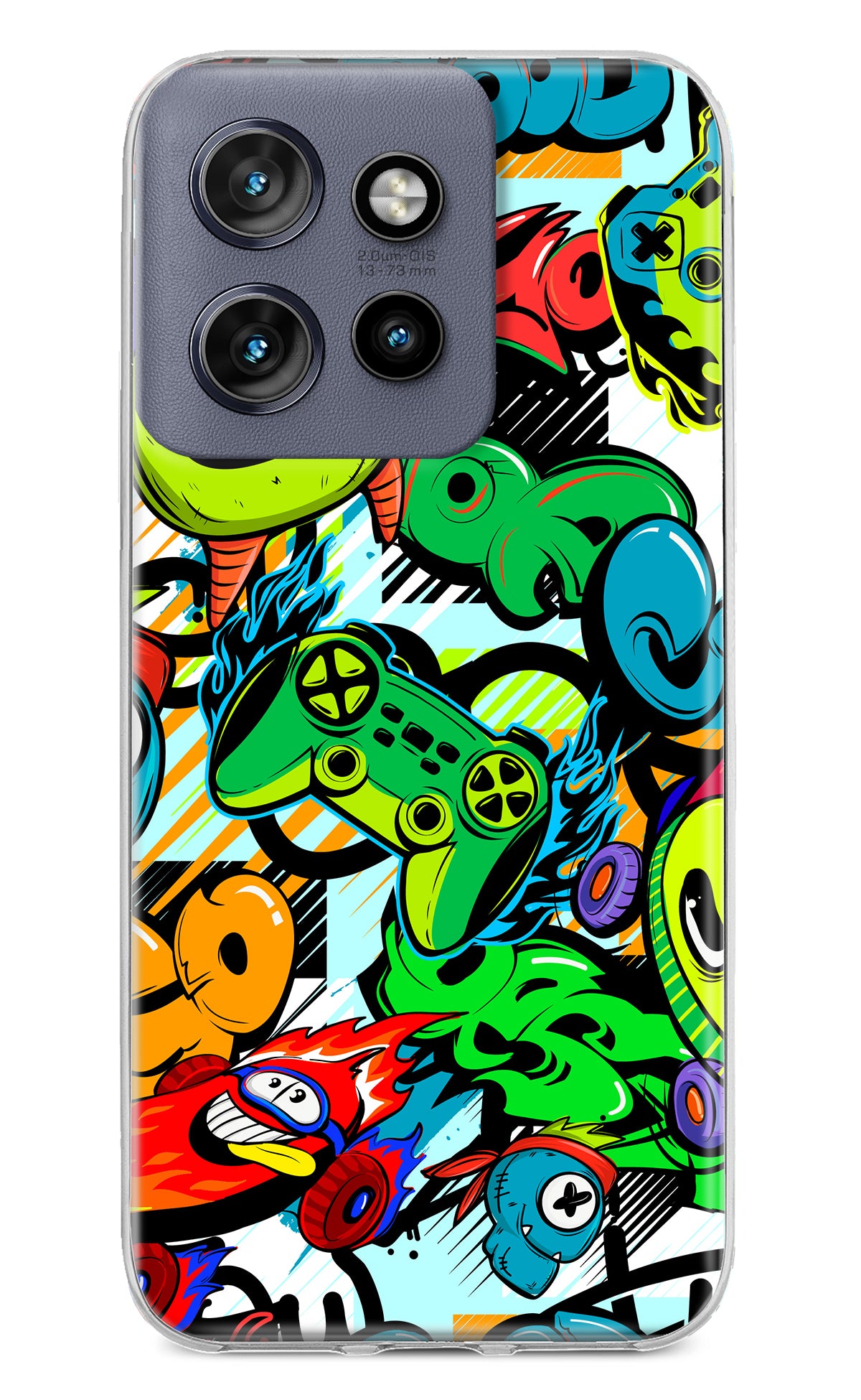 Game Doodle Moto Edge 50 Neo Back Cover