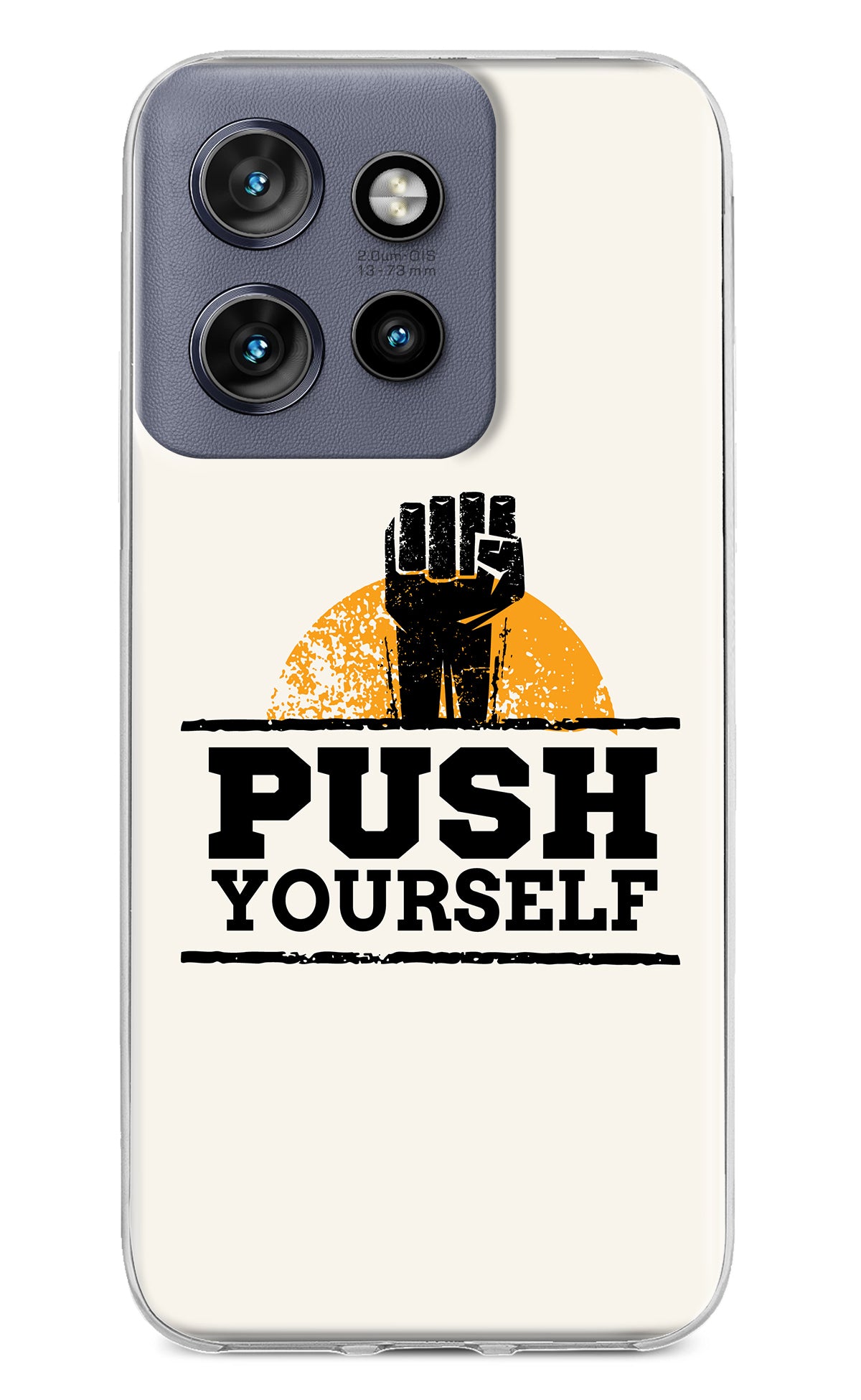 Push Yourself Moto Edge 50 Neo Back Cover