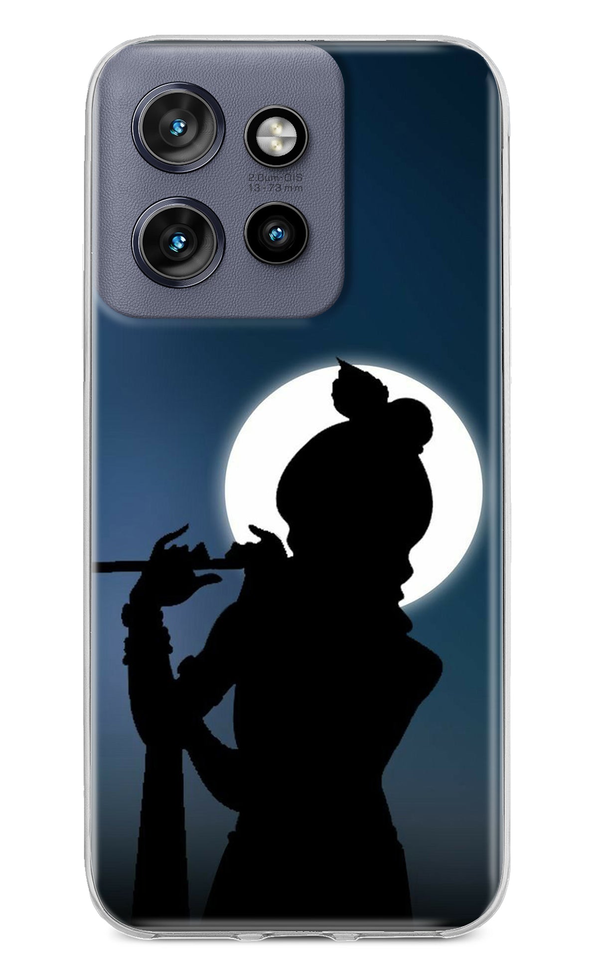 Shri Krishna Silhouette Moto Edge 50 Neo Back Cover