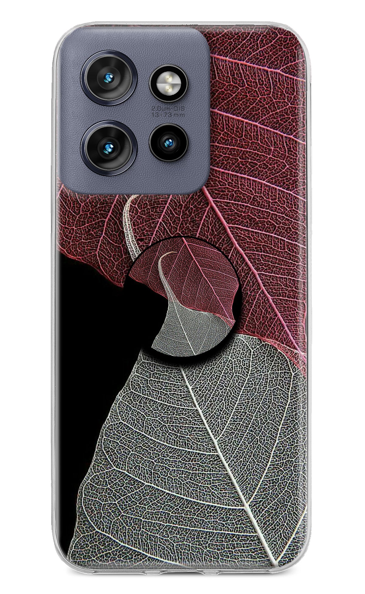 Leaf Pattern Moto Edge 50 Neo Pop Case