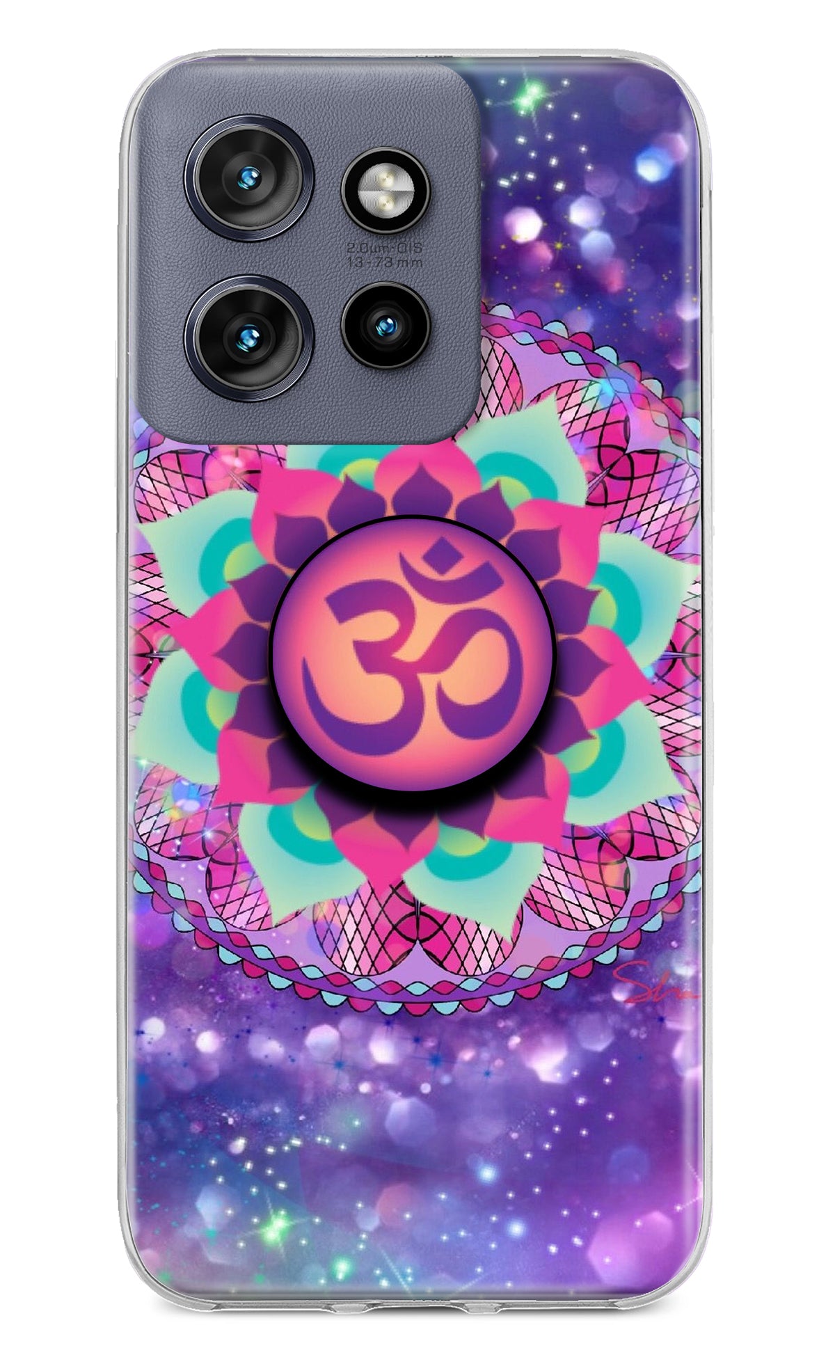 Om Purple Moto Edge 50 Neo Pop Case