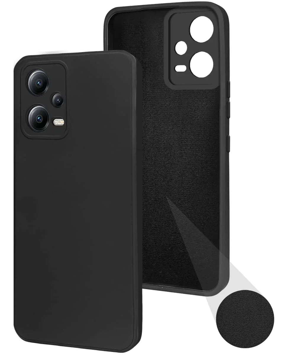 Soft Silicone Redmi Note 12 Pro+ 5G Back Cover