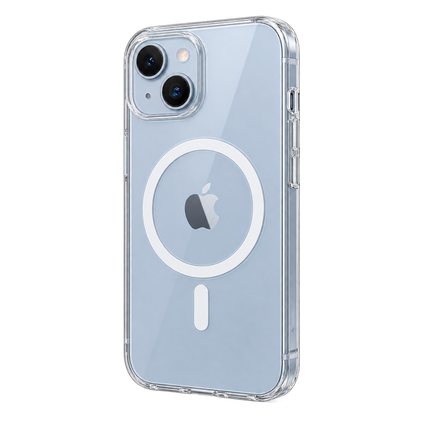 Anti Yellow MagSafe Clear Case for iPhone 14