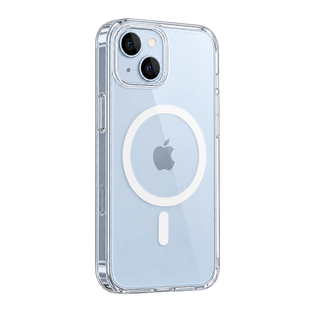 Anti Yellow MagSafe Clear Case for iPhone 15