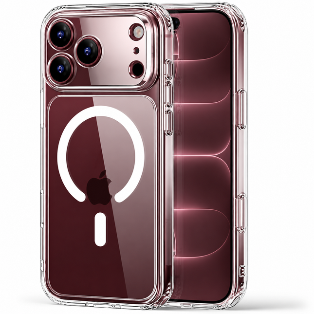 Anti Yellow MagSafe Clear Case for iPhone 17 Pro Max
