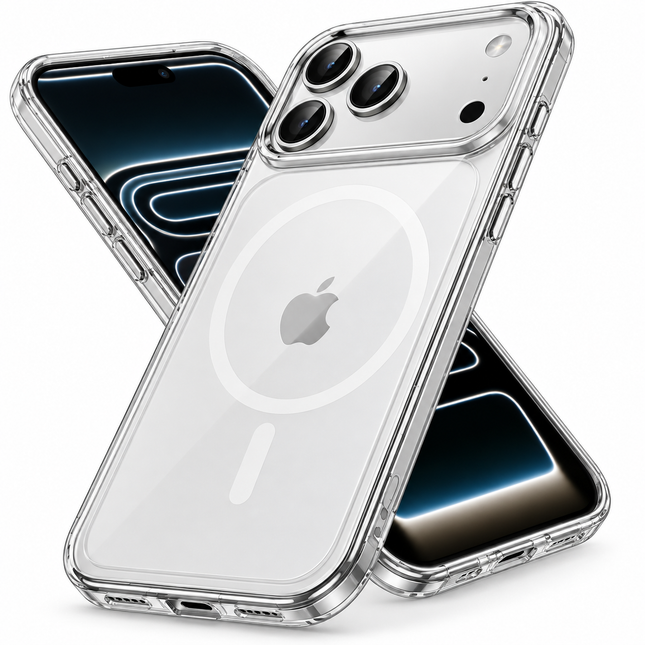 Anti Yellow MagSafe Clear Case for iPhone 17 Pro