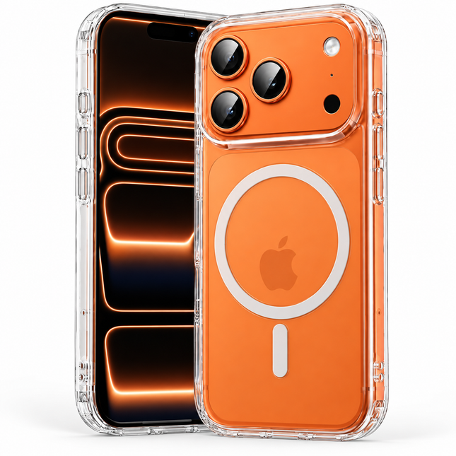 Anti Yellow MagSafe Clear Case for iPhone 18 Pro Max