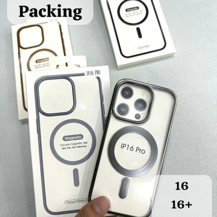 Chrome Magsafe Case for iPhone 16