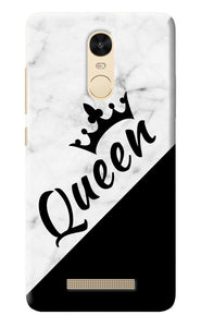 Queen Redmi Note 3 Back Cover