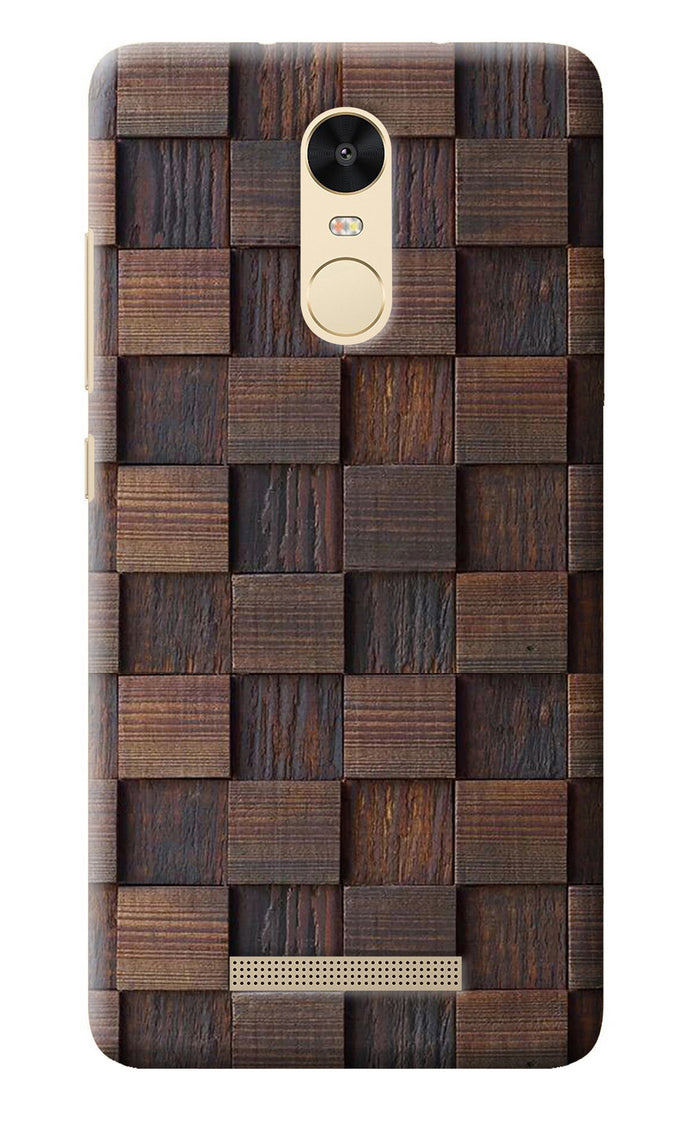 Wooden Cube Design Redmi Note 3 Back Cover