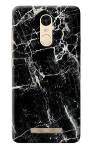 Black Marble Texture Redmi Note 3 Back Cover