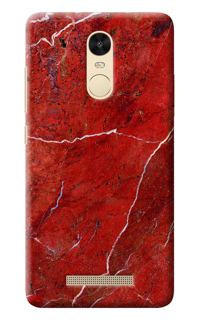 Red Marble Design Redmi Note 3 Back Cover
